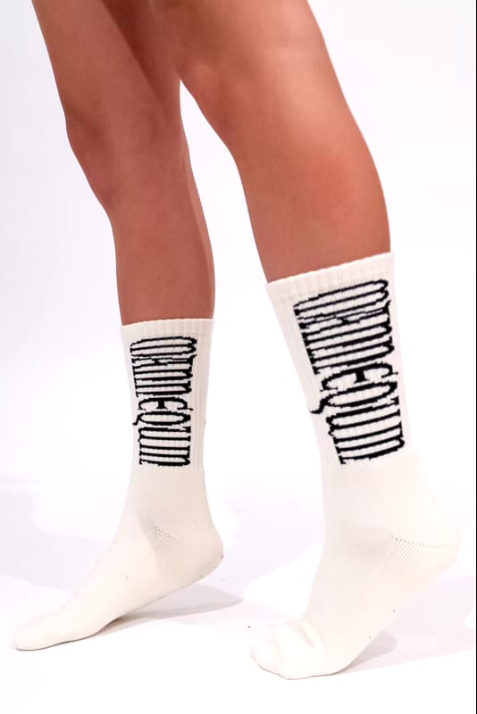 Logo Socks cream